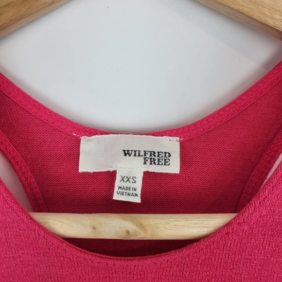 WILFRED FREE | Pink Sleeveless Top Size  XXS - Picture 6 of 6